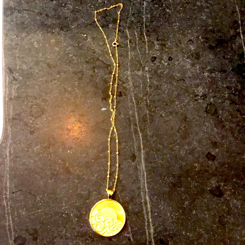 WANDERLUST JW ORIGINAL PENDANT COIN necklace